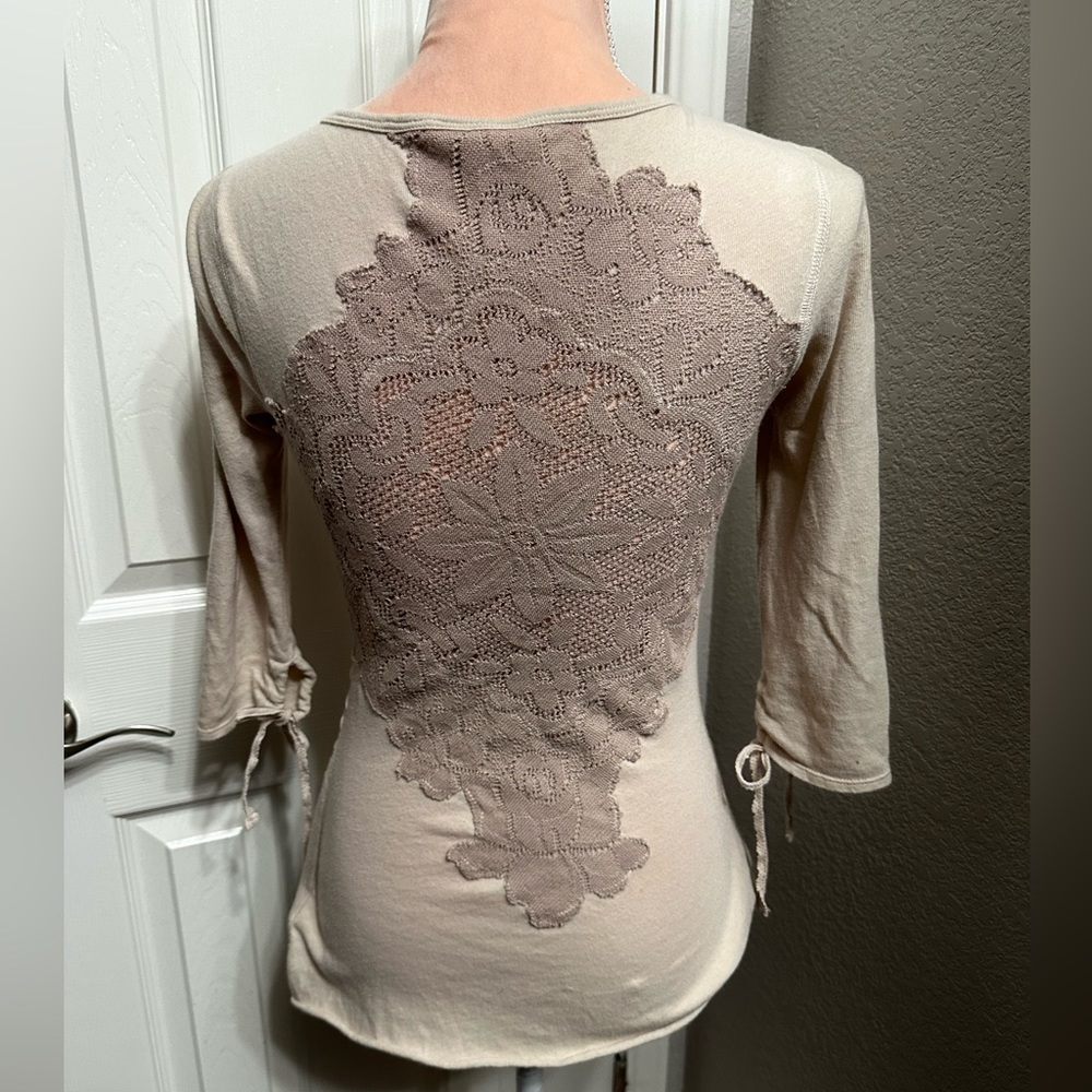 Vintage Free People Wrap Blouse - Picture 6 of 9